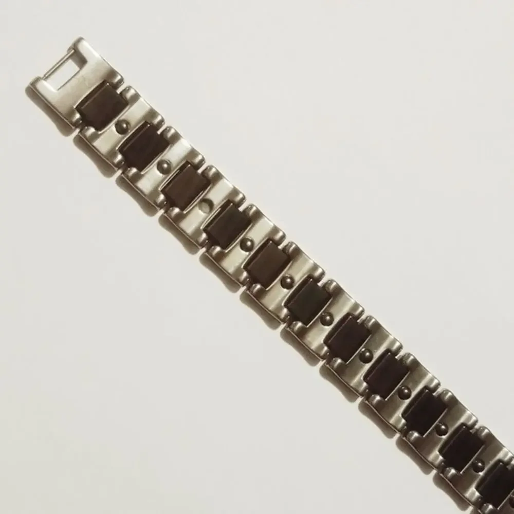 New heavy tungsten carbide‎ bracelet size 8…